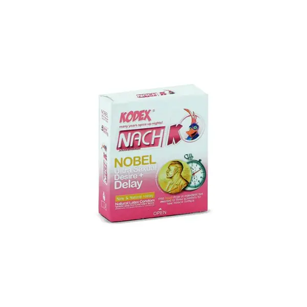 کاندوم ناچ کدکس مدل تحریک کننده نوبل Nobel بسته 3 عددی
