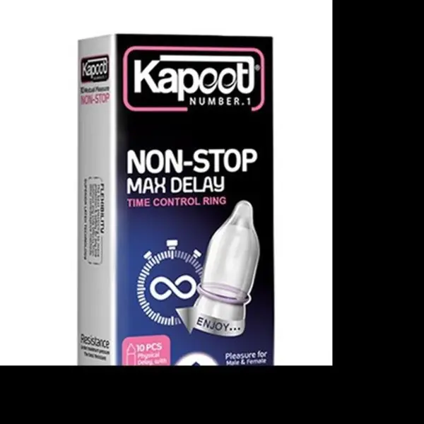 کاندوم تاخیری کاپوت مدل NON-STOP بسته 10 عددی