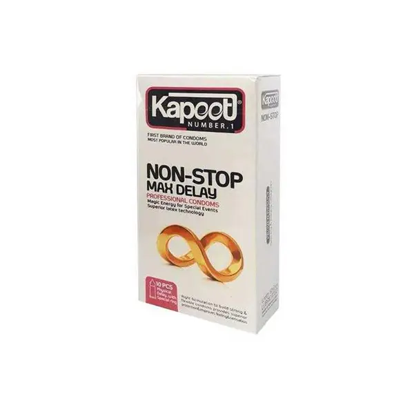 کاندوم تاخیری کاپوت مدل NON-STOP بسته 10 عددی