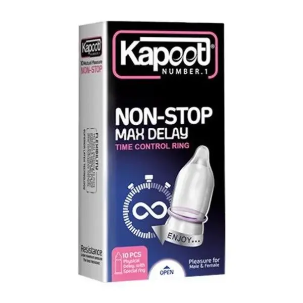 کاندوم تاخیری کاپوت مدل Non Stop بسته 12 عددی
