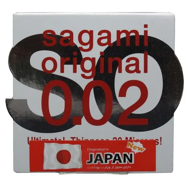 کاندوم ساگامی سایز normal نرمال Sagami Original 0.02 تک عددی