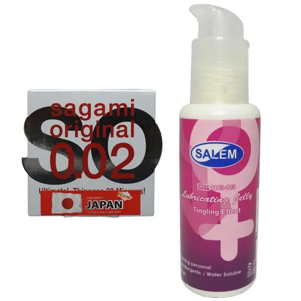 کاندوم ساگامی سایز normal نرمال Sagami Original 0.02 تک عددی