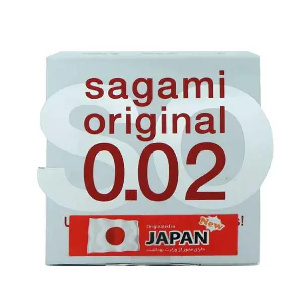 کاندوم ساگامی سایز normal نرمال Sagami Original 0.02 تک عددی