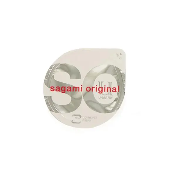 کاندوم ساگامی سایز normal نرمال Sagami Original 0.02 تک عددی