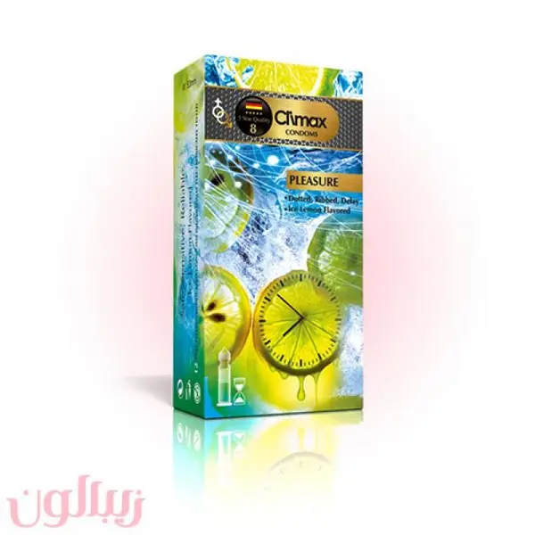 کاندوم کلایمکس مدل Pleasure 8 بسته 12 عددی
