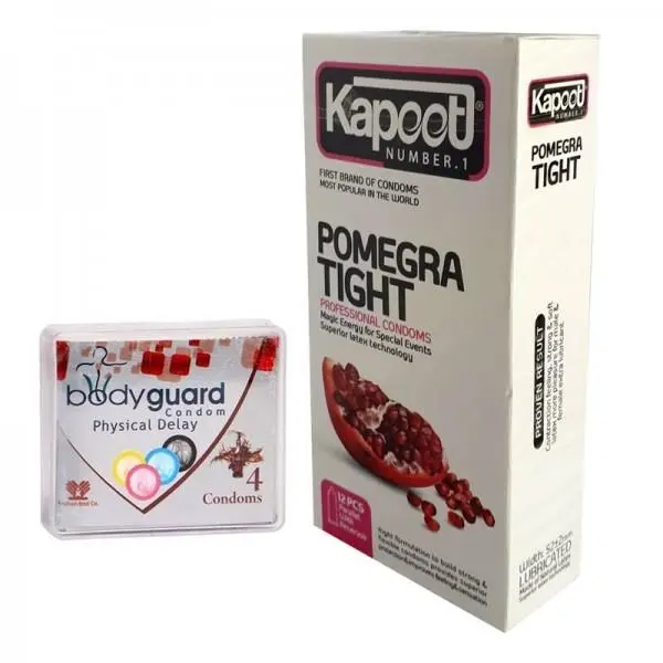کاندوم کاپوت مدل Pomegra Tight بسته 12 عددی