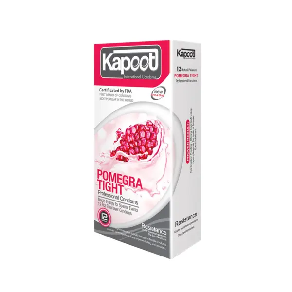 کاندوم کاپوت مدل Pomegra Tight بسته 12 عددی