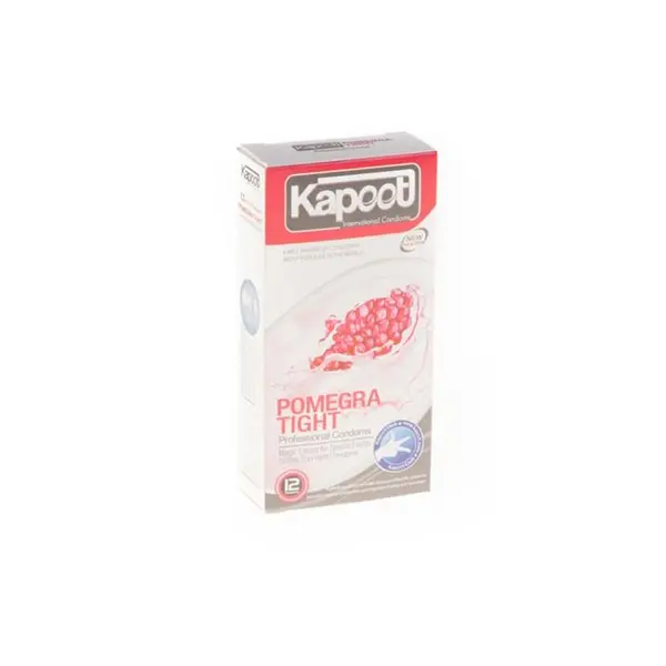 کاندوم کاپوت مدل Pomegra Tight بسته 12 عددی