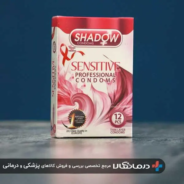 کاندوم شادو مدل Sensitive بسته 12 عددی