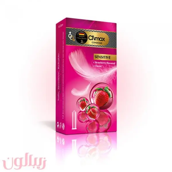 کاندوم کلایمکس مدل Sensitive 3 بسته 12 عددی