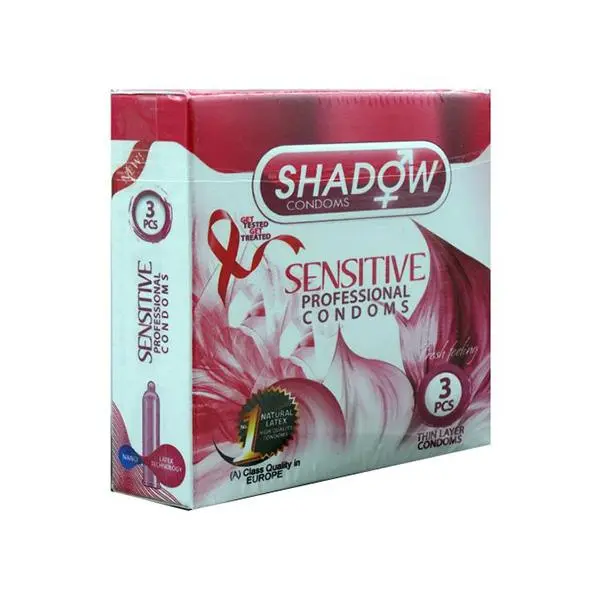 کاندوم شادو مدل Sensitive بسته 3 عدد