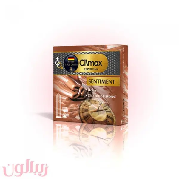 کاندوم ساده کلایمکس مدل Sentiment بسته 3 عددی