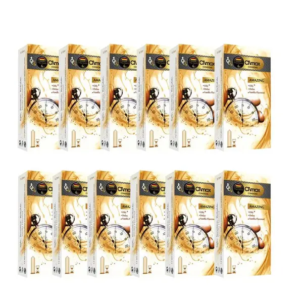 کاندوم کلایمکس مدل Tropical 11بسته 12 عددی