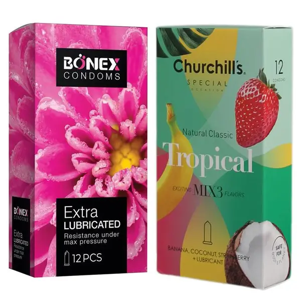 کاندوم کلایمکس مدل Tropical 11بسته 12 عددی