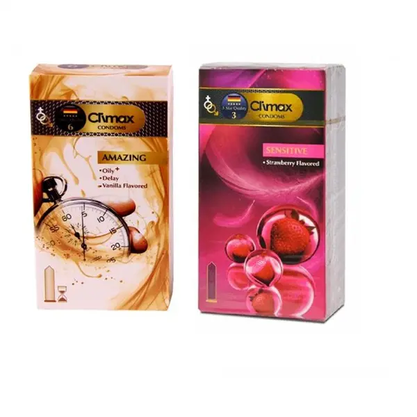 کاندوم کلایمکس مدل Tropical 11بسته 12 عددی