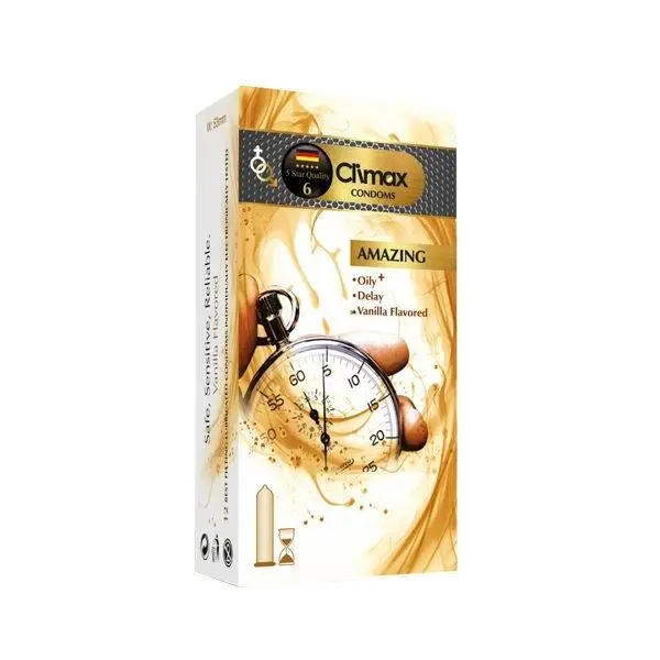 کاندوم کلایمکس مدل Tropical 11بسته 12 عددی