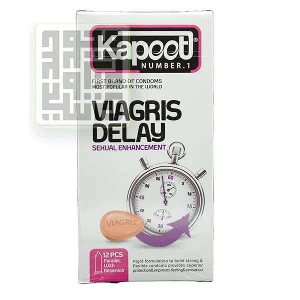 کاندوم کاپوت مدل Viagris Delay بسته 12 عددی