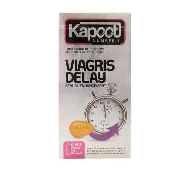 کاندوم کاپوت مدل Viagris Delay بسته 12 عددی