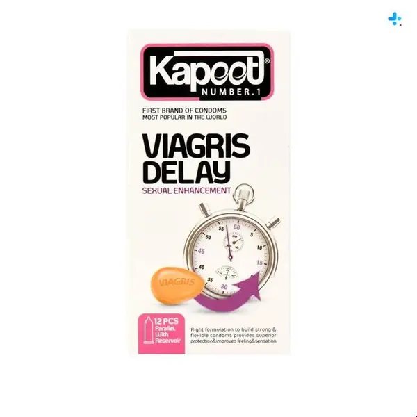 کاندوم کاپوت مدل Viagris Delay بسته 12 عددی