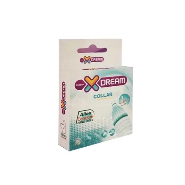 کاندوم فضایی طوقی ایکس دریم XDREAM ALIEN COLLAR  بسته 1 عددی
