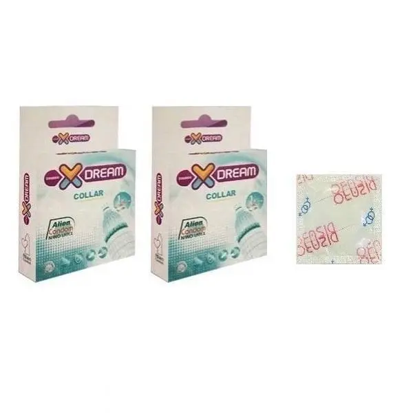 کاندوم فضایی طوقی ایکس دریم XDREAM ALIEN COLLAR  بسته 1 عددی