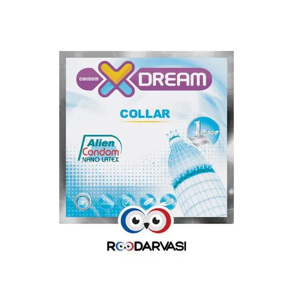 کاندوم فضایی طوقی ایکس دریم XDREAM ALIEN COLLAR  بسته 1 عددی