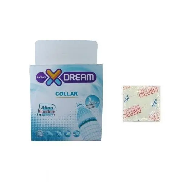 کاندوم فضایی طوقی ایکس دریم XDREAM ALIEN COLLAR  بسته 1 عددی