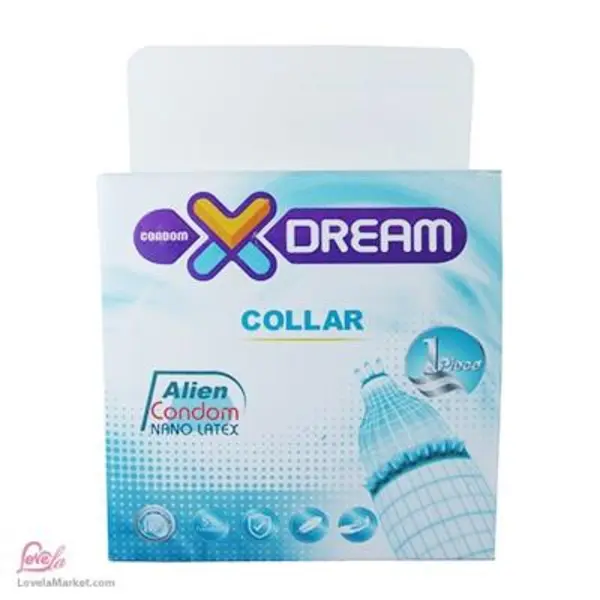 کاندوم فضایی طوقی ایکس دریم XDREAM ALIEN COLLAR  بسته 1 عددی