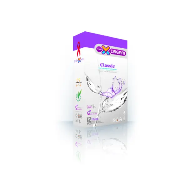 کاندوم  کلاسیک ایکس دریم Xdream Classic  بسته 12  عددی