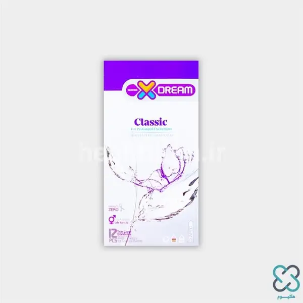 کاندوم  کلاسیک ایکس دریم Xdream Classic  بسته 12  عددی
