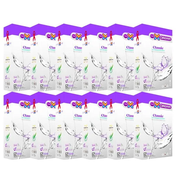 کاندوم  کلاسیک ایکس دریم Xdream Classic  بسته 12  عددی