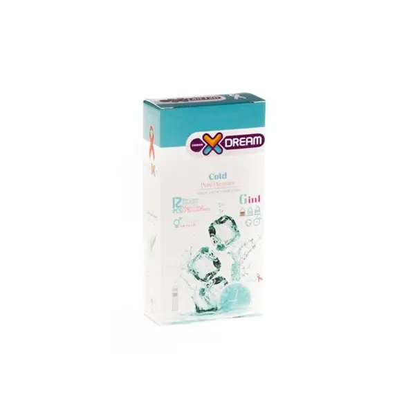 کاندوم ایکس دریم مدل سرد XDREAM COLD   بسته 12 عددی