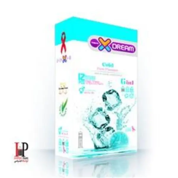 کاندوم ایکس دریم مدل سرد XDREAM COLD   بسته 12 عددی