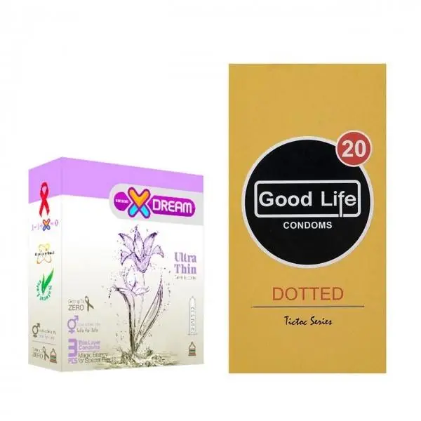 کاندوم خاردار ایکس دریم Xdream Dotted بسته  12 تایی - 5