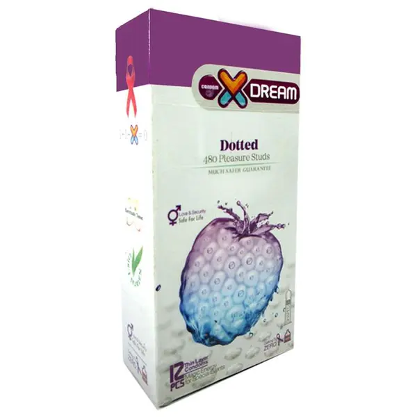 کاندوم خاردار ایکس دریم Xdream Dotted بسته  12 تایی - 6