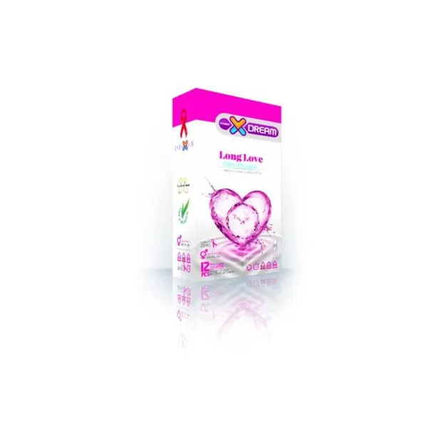 کاندوم لذت طولانی ایکس دریم  XDREAM LONG LOVE  بسته 12 عددی