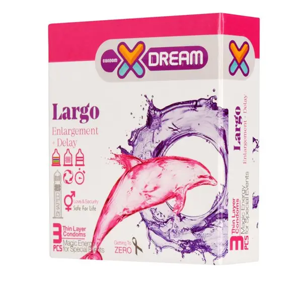 کاندوم ایکس دریم مدل خنک کننده Xdream Peppermint بسته 3 عددی