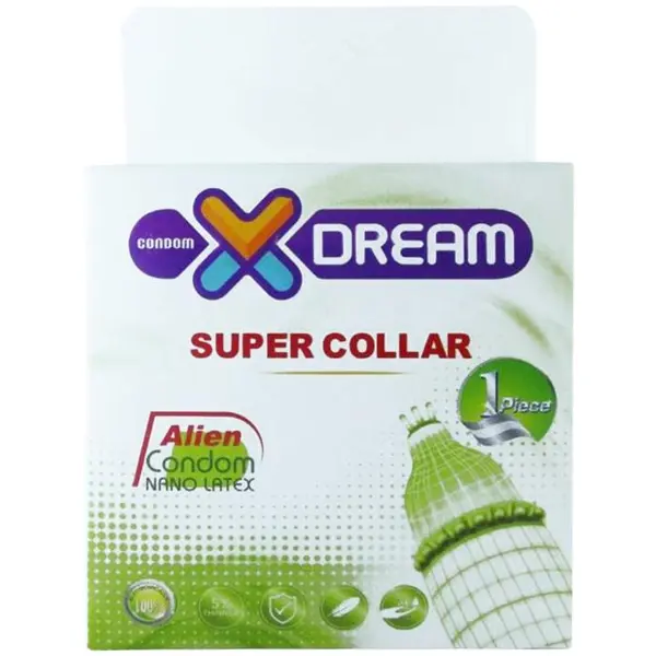 کاندوم فضایی اره ماهی ایکس دریم xdream SUPER COLLAR