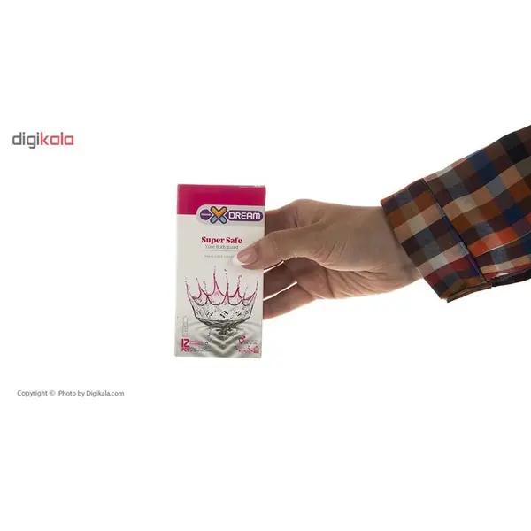 کاندوم ایکس دریم مدل بسیار ایمن XDREAM super safe بسته 12 عددی