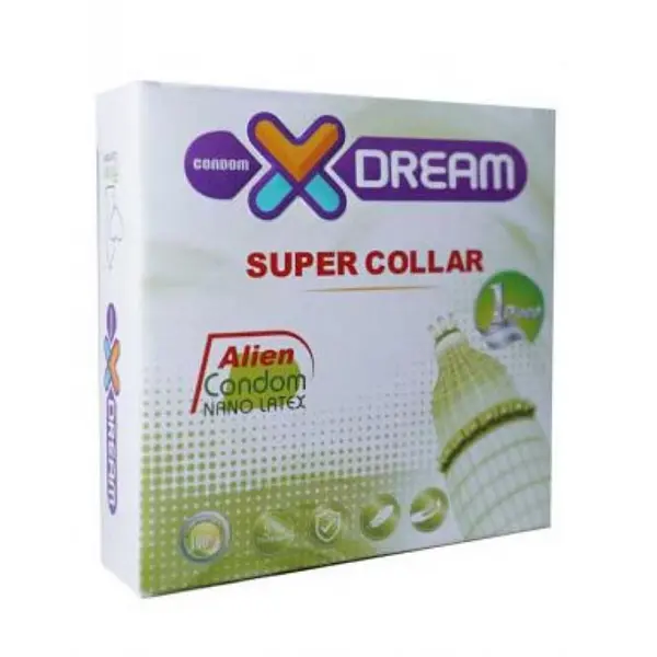 کاندوم فضایی اره ماهی ایکس دریم xdream SUPER COLLAR