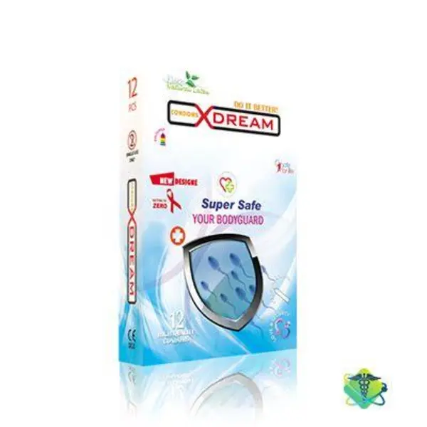کاندوم ایکس دریم مدل بسیار ایمن XDREAM super safe بسته 12 عددی