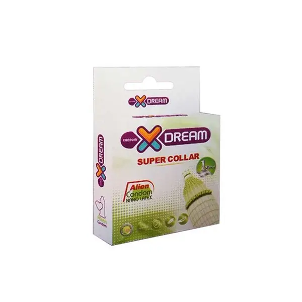 کاندوم فضایی اره ماهی ایکس دریم xdream SUPER COLLAR