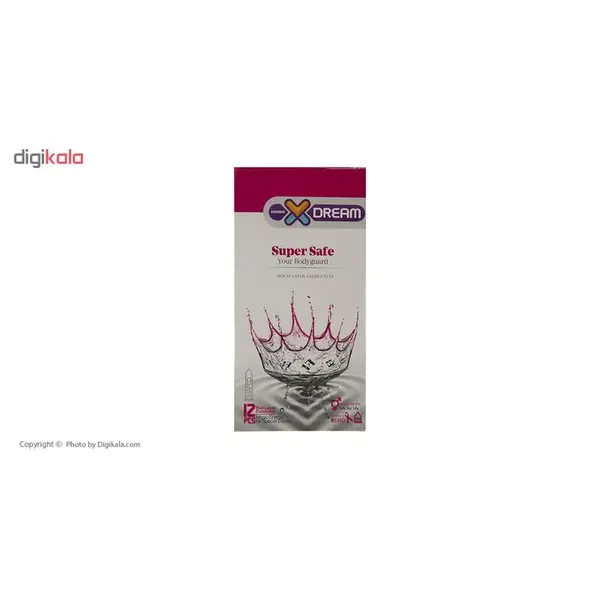 کاندوم ایکس دریم مدل بسیار ایمن XDREAM super safe بسته 12 عددی