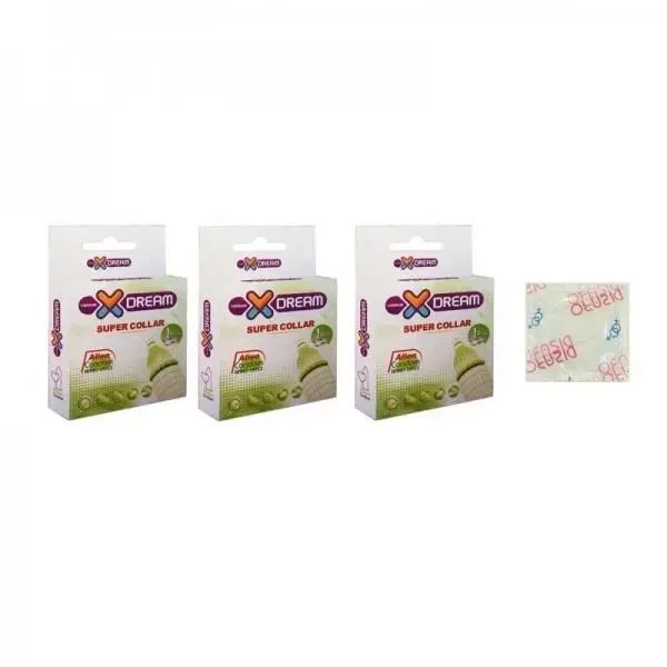 کاندوم فضایی اره ماهی ایکس دریم xdream SUPER COLLAR
