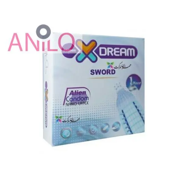 کاندوم فضایی شمشیری ایکس دریم Xdream Sword Alien  بسته 1 عددی