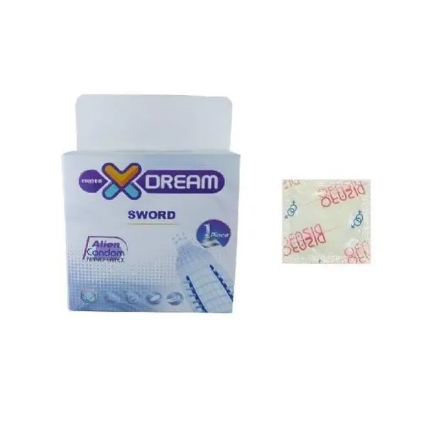کاندوم فضایی شمشیری ایکس دریم Xdream Sword Alien  بسته 1 عددی