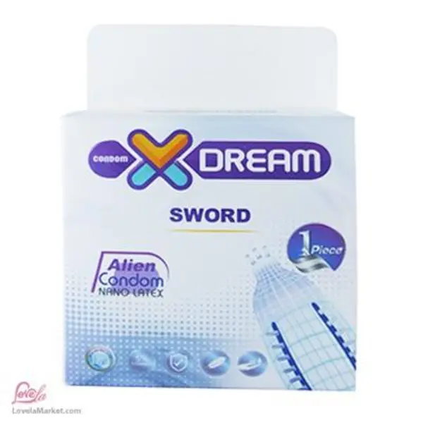 کاندوم فضایی شمشیری ایکس دریم Xdream Sword Alien  بسته 1 عددی