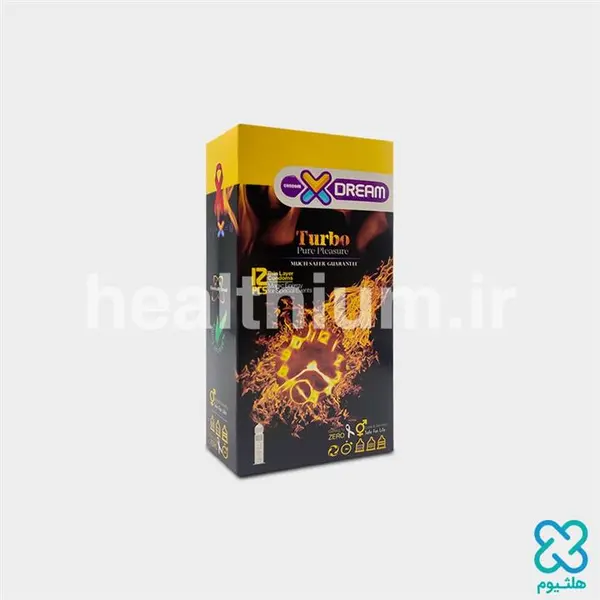 کاندوم ایکس دریم توربو  Xdream Turbo بسته 12 عددی