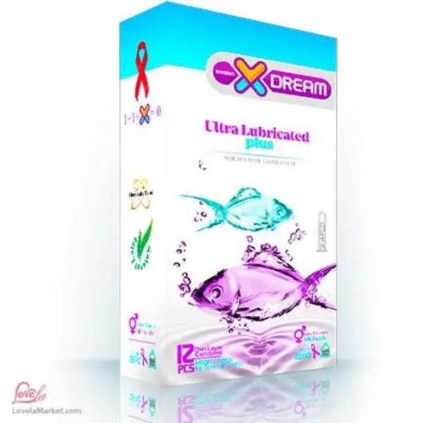 کاندوم فوق روان ایکس دریم XDREAM Ultra Lubricated بسته 12 عددی