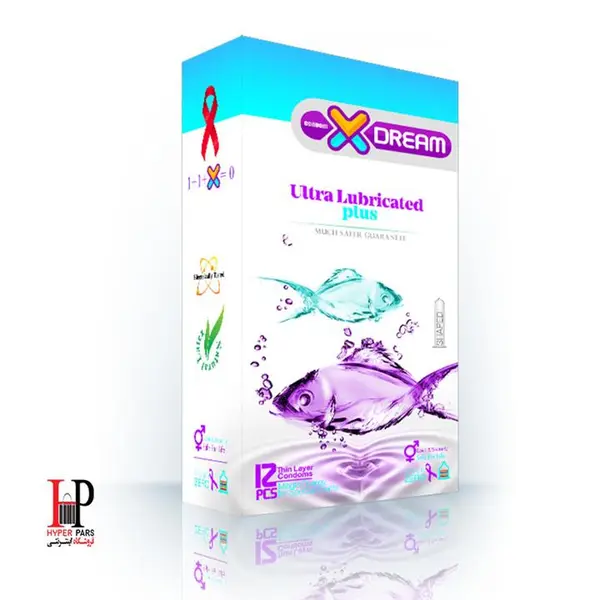 کاندوم فوق روان ایکس دریم XDREAM Ultra Lubricated بسته 12 عددی